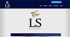 Desktop Screenshot of lsinterbank.com.br