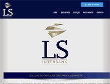 Tablet Screenshot of lsinterbank.com.br
